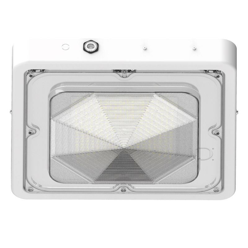 Westgate CXES-40-80W-MCTP-WH Square New Concept Garage and Ceiling Light - White