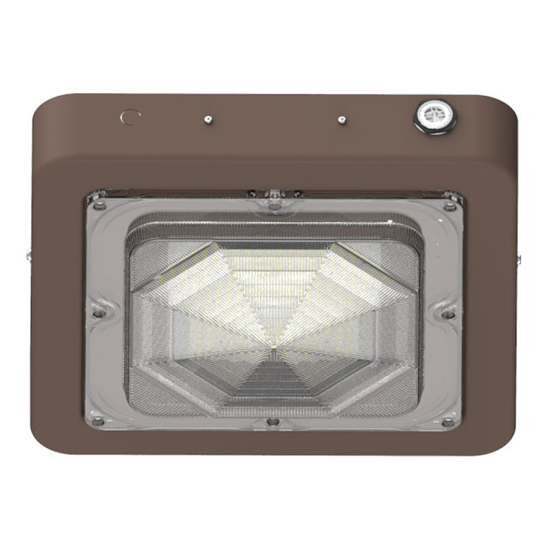 Westgate CXES-30-60W-MCTP Square New Concept Garage and Ceiling Light - Bronze