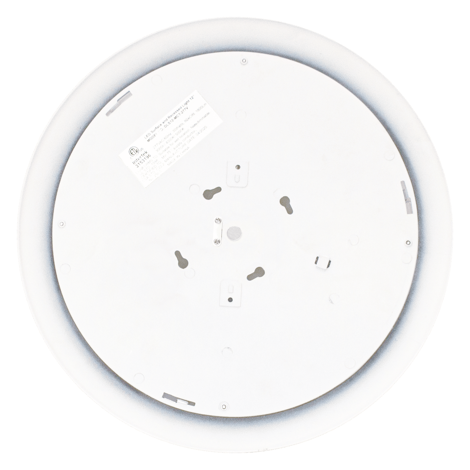 Westgate 15W, 5000K, DLS6-MCT, 6" Round Disc Downlight LED Trim MULTI-COLOR 120V, UL Listed - White