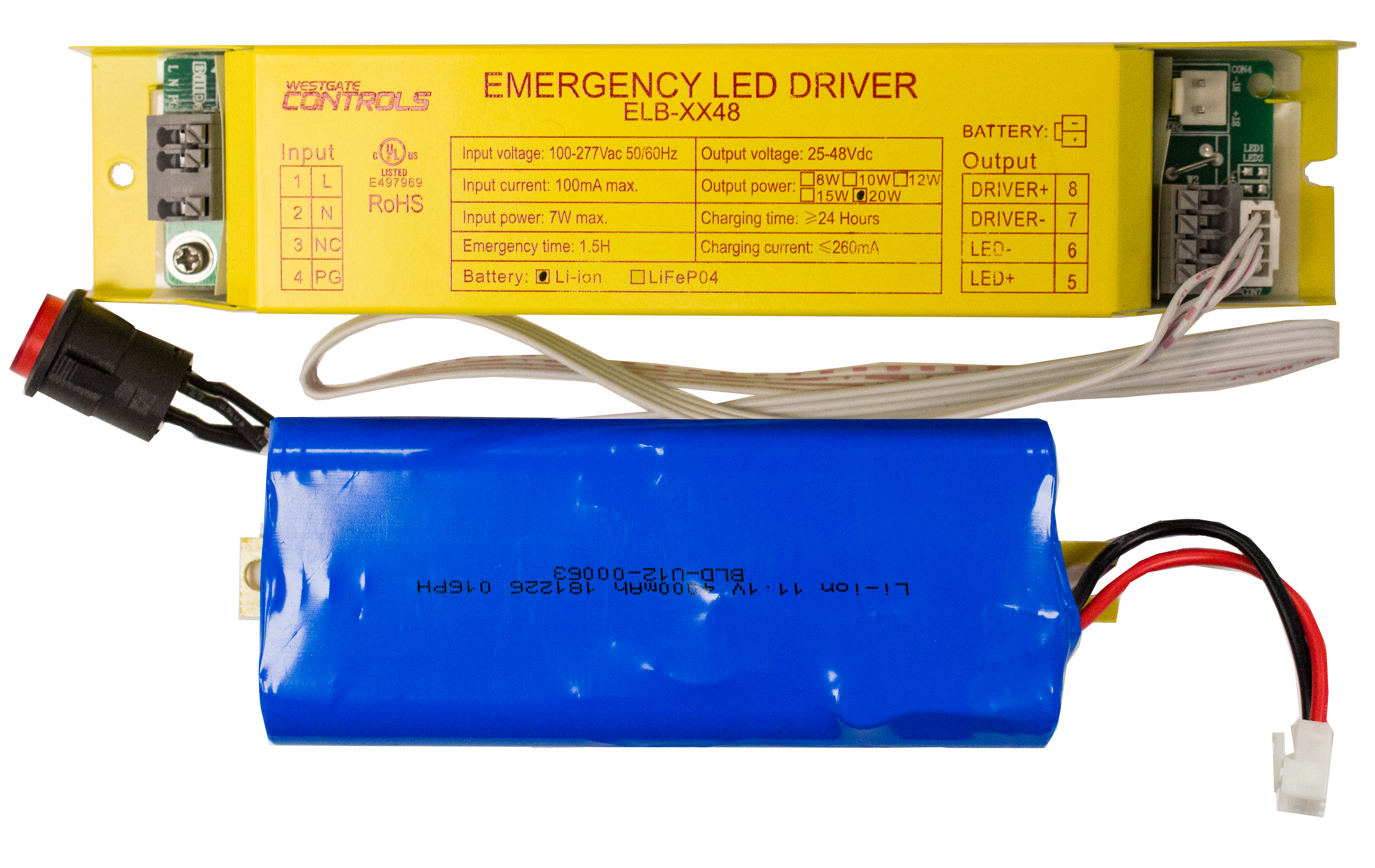 Westgate ELB-2048 Emergency Battery Backup