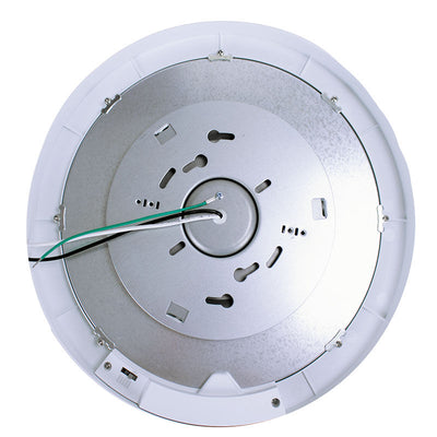 Westgate FMLE-R12-MCT5 12" 120V LED Composite Decorative Flush Mount Fixture - White