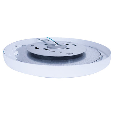 Westgate FMLE-R12-MCT5 12" 120V LED Composite Decorative Flush Mount Fixture - White