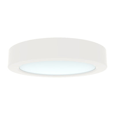 Westgate FMLS-R7-MCT5-DT 7" Snap Flush-Mount Disk Light - White