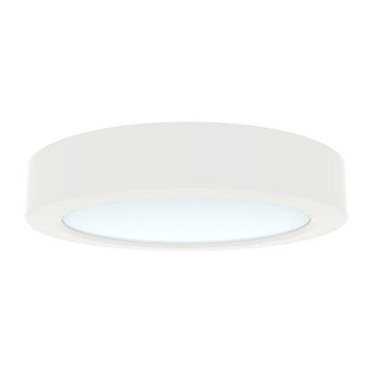 Westgate FMLS-R7-MCT5-DT 7" Snap Flush-Mount Disk Light - White