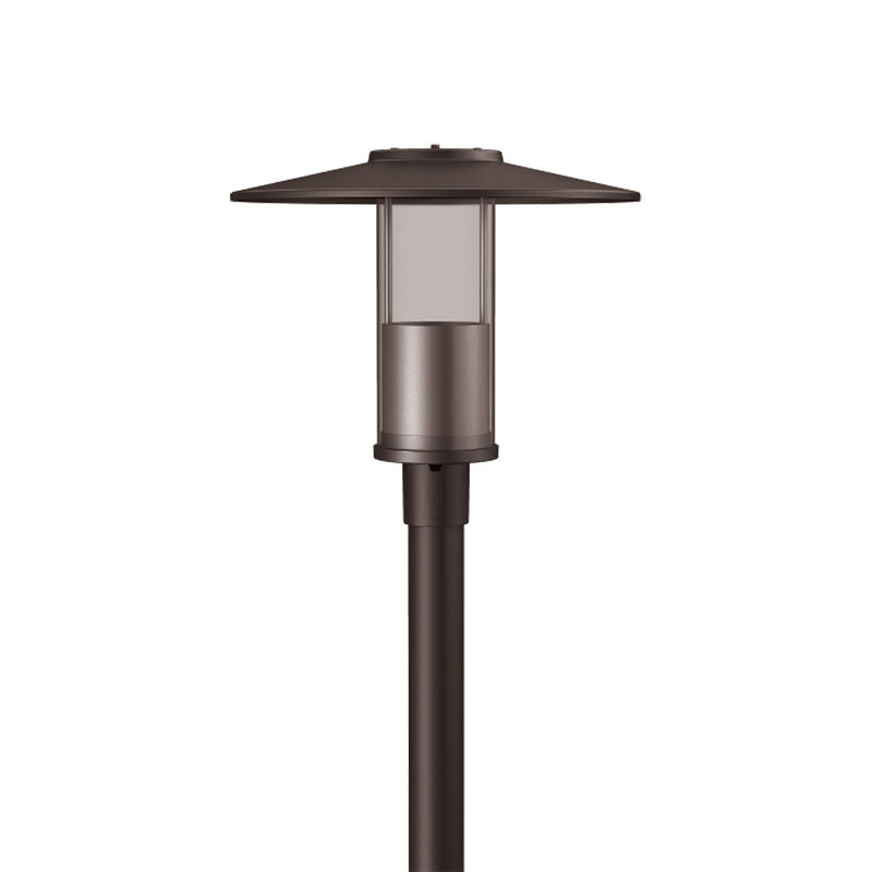Westgate GPH-12-40W-MCTP-BR Modern Top-Hat Post-Top Area Light with Indirect Light Source - Bronze