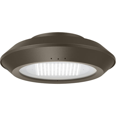 Westgate GPX-22-75W-MCTP-CAT Multi-Power & CCT Post Disk Light with Catenary Suspension Adapter - Bronze