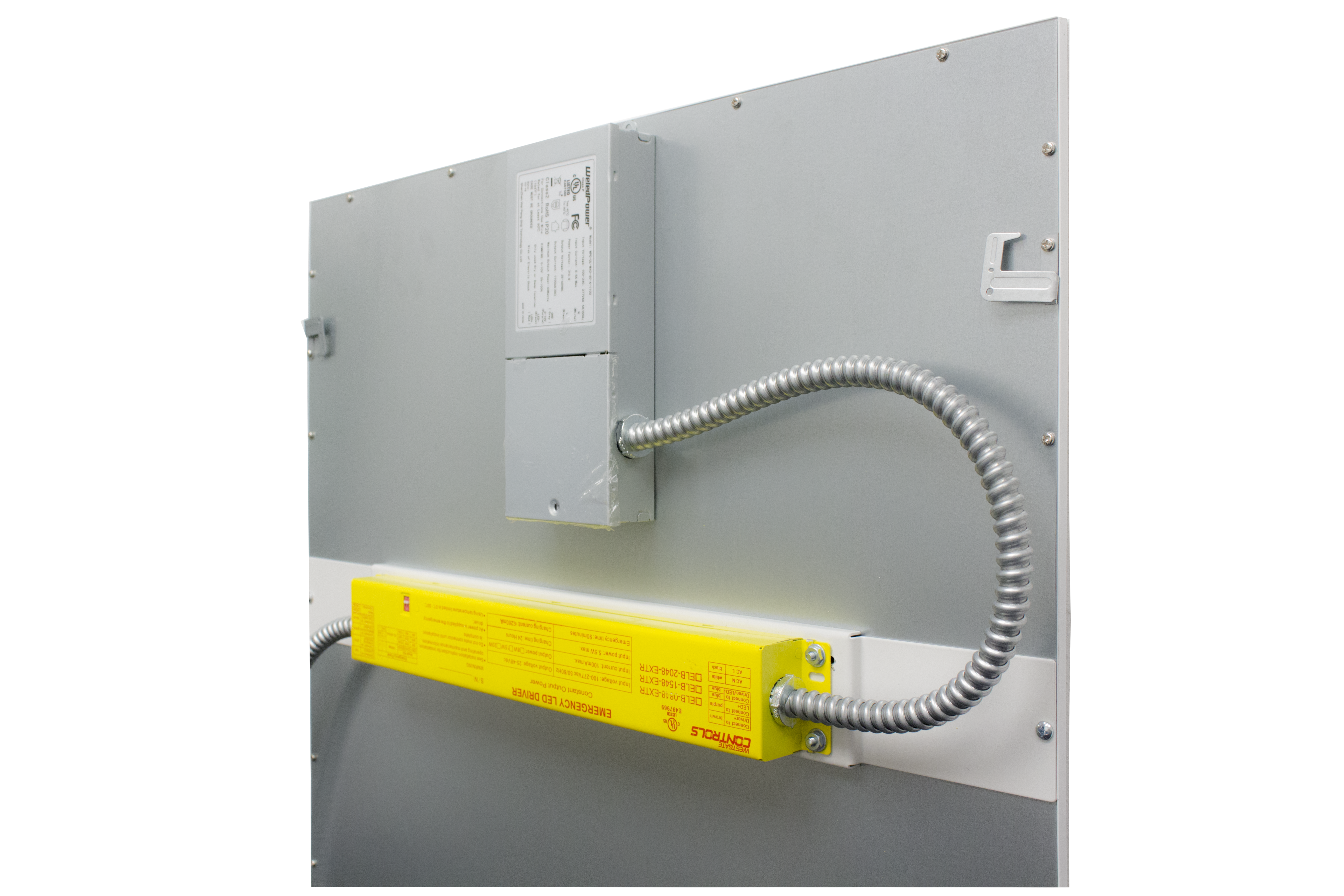 Westgate ELB-2048-EXTR Field-instal LED Emergency Ballast Industrial Lighting - Yellow