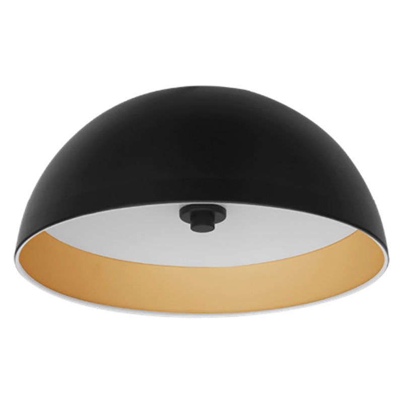 Westgate 40W, 5000K, LCFD-20-MCT5-BG-40W-50K, 20" 5CCT Integrated LED Modern Dome Pendant - Black/Gold