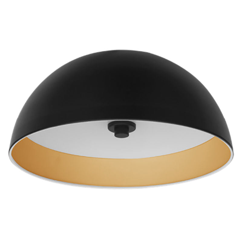 Westgate LCFD-MCT5-BG 5CCT Integrated LED Modern Dome Pendant - Black/Gold