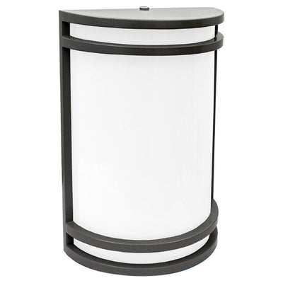 Westgate LDS-MCT5-DT-BK 120V 10-Inch Outdoor/Indoor LED Decorative Wall Sconce - Black