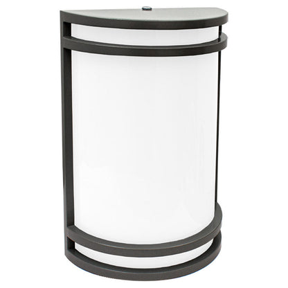 Westgate LDS-MCT5-DT-BK 120V 10-Inch Outdoor/Indoor LED Decorative Wall Sconce - Black