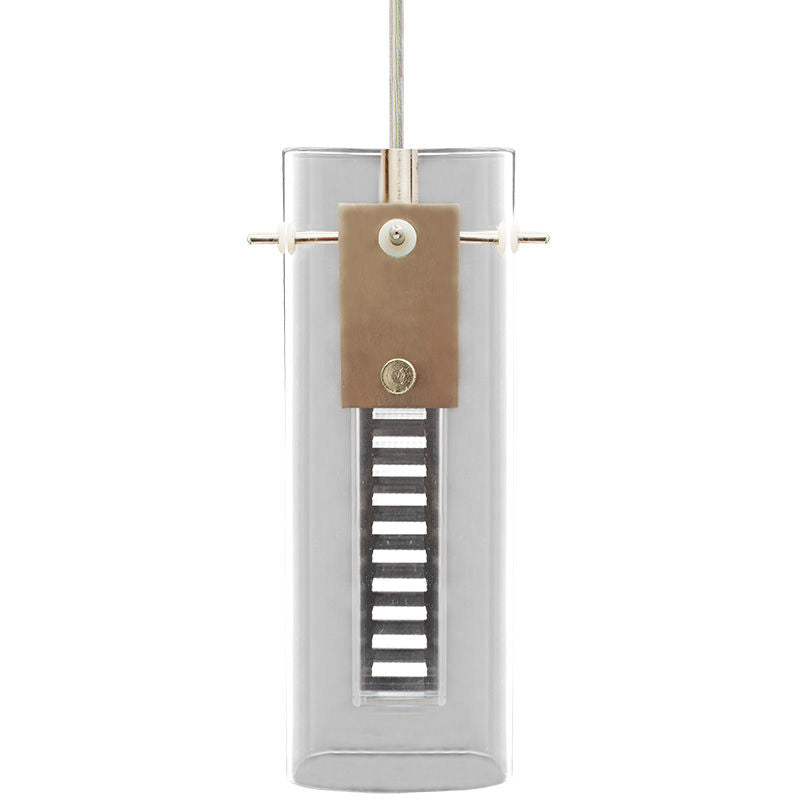 Lámpara colgante con holograma LED triple integrada Westgate de 36 W con barra recta 