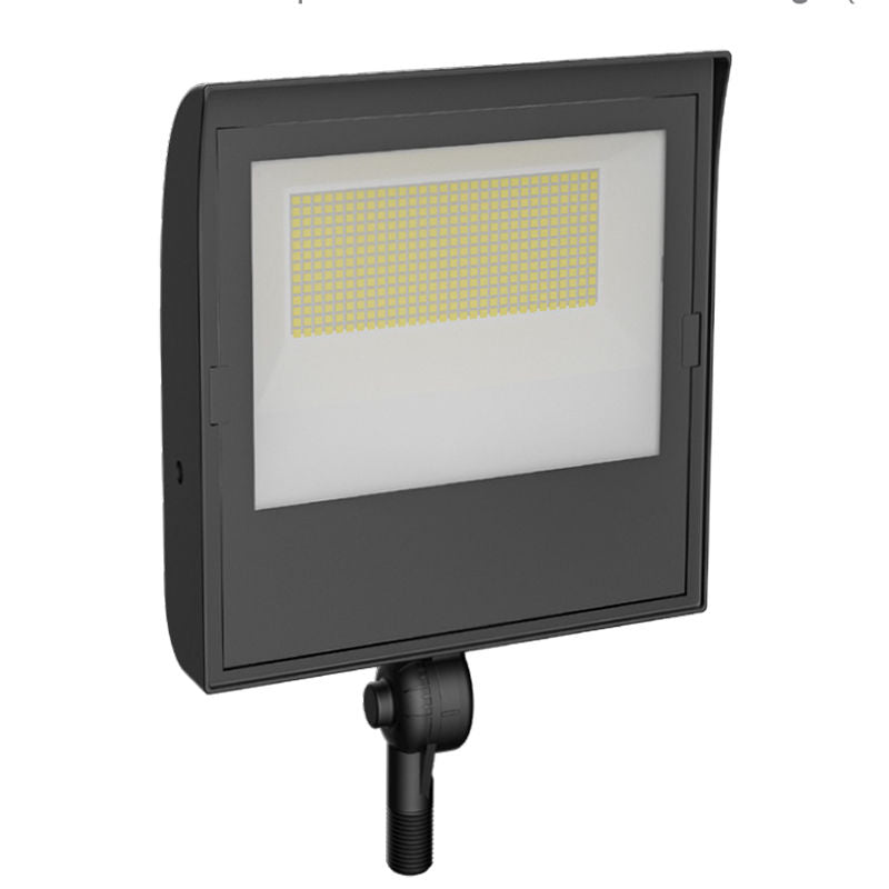 Westgate LFXE-MD-50-100W-MCTP-KN-P-BK Builder Series Flood/Area Light with Photocell Type 3 Lens (Photocell Disconnect Switch)-MD - Black
