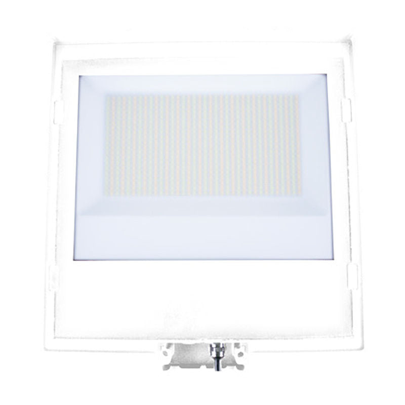 Westgate LFXE-MD-50-100W-MCTP-KN-P-WH Builder Series Flood/Area Light with Photocell Type 3 Lens (Photocell Disconnect Switch)-MD - White