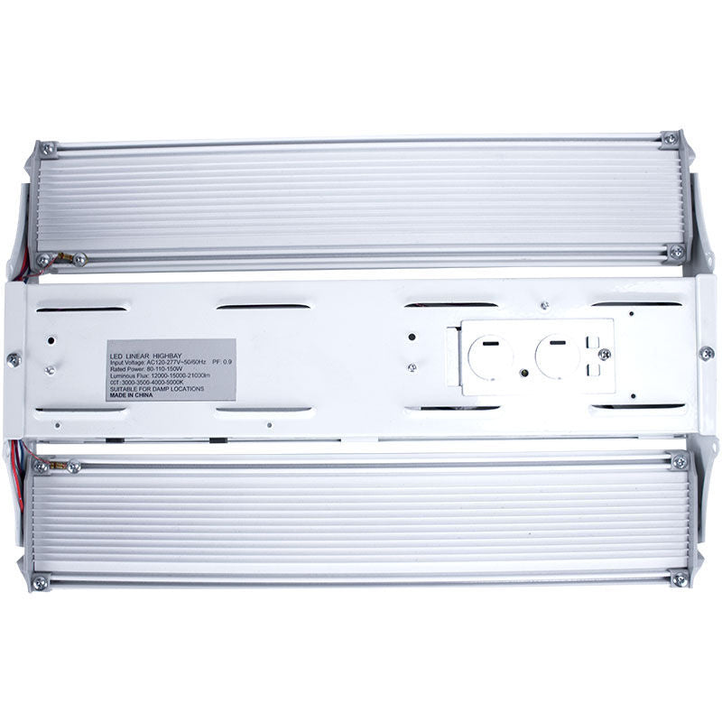 Westgate 220W, 3500K, LLHC-165-220W-MCTP-220W-35K, Power & CCT Adjustable Compact Linear Highbay - White