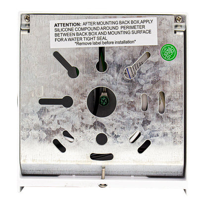 Westgate LMW-10-24W-MCTP-P-WH Adjustable LED Mini Cutoff Wallpack - White