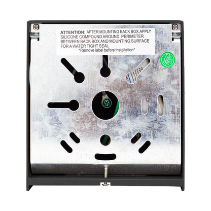 Westgate LMW-10-24W-MCTP-P-BK Adjustable LED Mini Cutoff Wallpack - Black