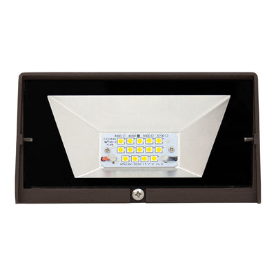 Westgate LMW-10-24W-MCTP-P Adjustable LED Mini Cutoff Wallpack - Bronze
