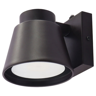 Westgate LRS-MC-MCT5-P-BR 5" Height Mini-Cone Outdoor Wall Sconce with Photocell - Bronze