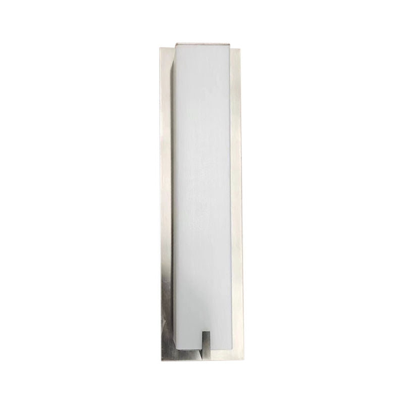 Westgate Modern Indoor Wall Sconce, 20W, 5000K, Led Light Bulbs - Brushed Nickel