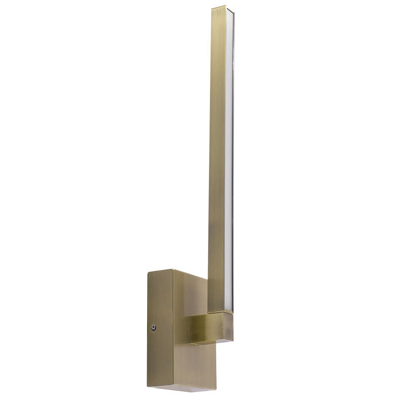 Westgate 14W, 5000K, LVS-WS-21-MCT5-BB, LED Slim Rotatable Scone Light - Brushed Brass