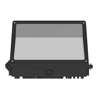 Westgate LWPMAX-MD-80-120W-MCTPB-P-BK Max-feature Cut-off Wall Pack 80/100/120w 30/40/50k 3 Beams Photocell - Black