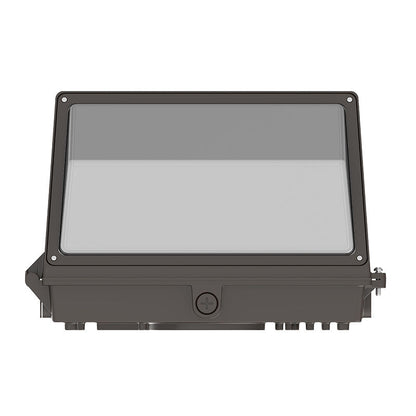 Westgate LWPMAX-MD-80-120W-MCTPB-P Max-feature Cut-off Wall Pack 80/100/120w 30/40/50k 3 Beams Photocell