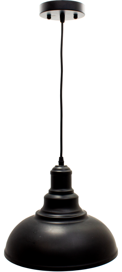 Westgate 25W Integrated LED Vintage Pendant Lights, Black Or White