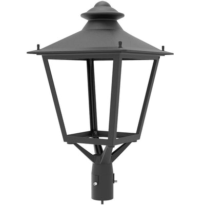 Westgate GPC-60-100W-MCTP 120-277V Spec Series 24"X14" SQ Coach Post Top Power & CCT - Adjustable