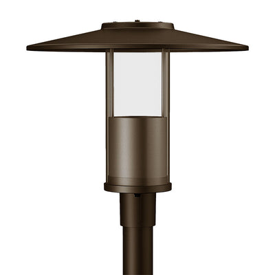 Westgate GPH-12-40W-MCTP-BR Modern Top-Hat Post-Top Area Light with Indirect Light Source - Bronze