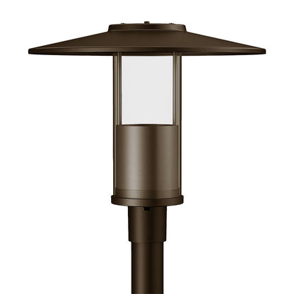 Westgate GPH-12-40W-MCTP-BR Modern Top-Hat Post-Top Area Light with Indirect Light Source - Bronze