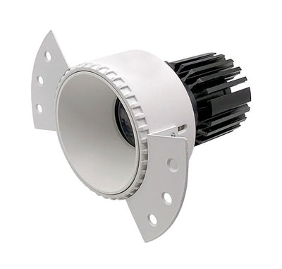Westgate LRD-TL-10W-50K-4R-WH LED 4" Round Architectural Trimless Recessed Light Residential Lighting - White
