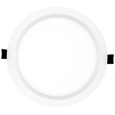 Westgate RSLC8-BF-40K LED Commercial Slim Recessed Regressed Baffle Light - White