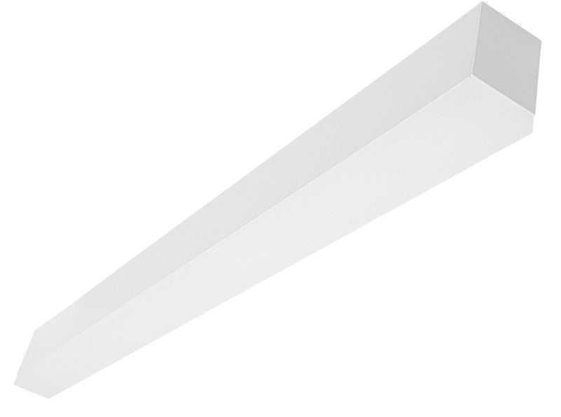 Westgate SCX-4FT-40W-MCT4-D-DLP LED 2-3/4" Superior Architectural Seamless Linear Light with PMMA Drop Lens - White