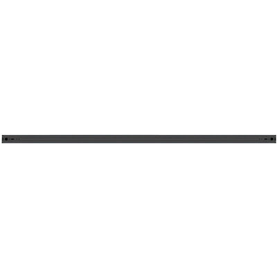 Westgate SCX-8FT-80W-MCT4-D-LUV-BK 8' LED 2-3/4" Black Superior Architectural Seamless Linear Light with Louver Lens - Black