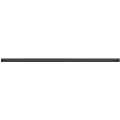 Westgate SCX-8FT-80W-MCT4-D-LUV-BK 8' LED 2-3/4" Black Superior Architectural Seamless Linear Light with Louver Lens - Black