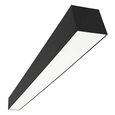 Westgate SCX-6FT-60W-MCT4-D-BK LED 2-3/4" Superior Architectural Seamless Linear Light - Matte Black