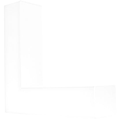 Westgate SCX-L1FT-20W-MCT4-D LED L-Shape 2-3/4" Superior Architectural Seamless Linear Light - Matte White