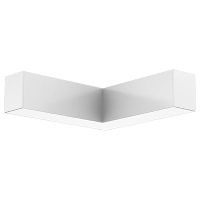 Westgate SCX-L1FT-20W-MCT4-D LED L-Shape 2-3/4" Superior Architectural Seamless Linear Light - Matte White