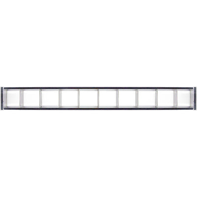 Westgate SCX-2FT-20W-MCT4-D-LUV-BK 2' LED 2-3/4" Black Superior Architectural Seamless Linear Light with Louver Lens - Black
