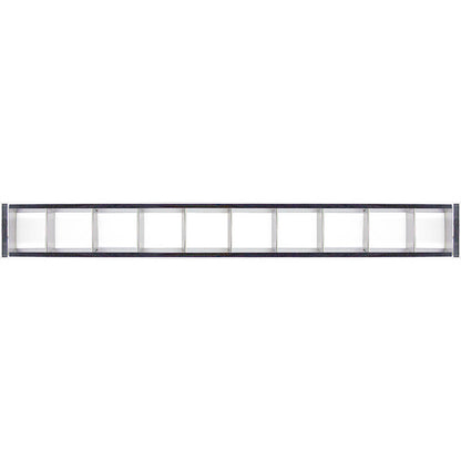 Westgate SCX-3FT-30W-MCT4-D-LUV-BK 3' LED 2-3/4" Black Superior Architectural Seamless Linear Light with Louver Lens - Black