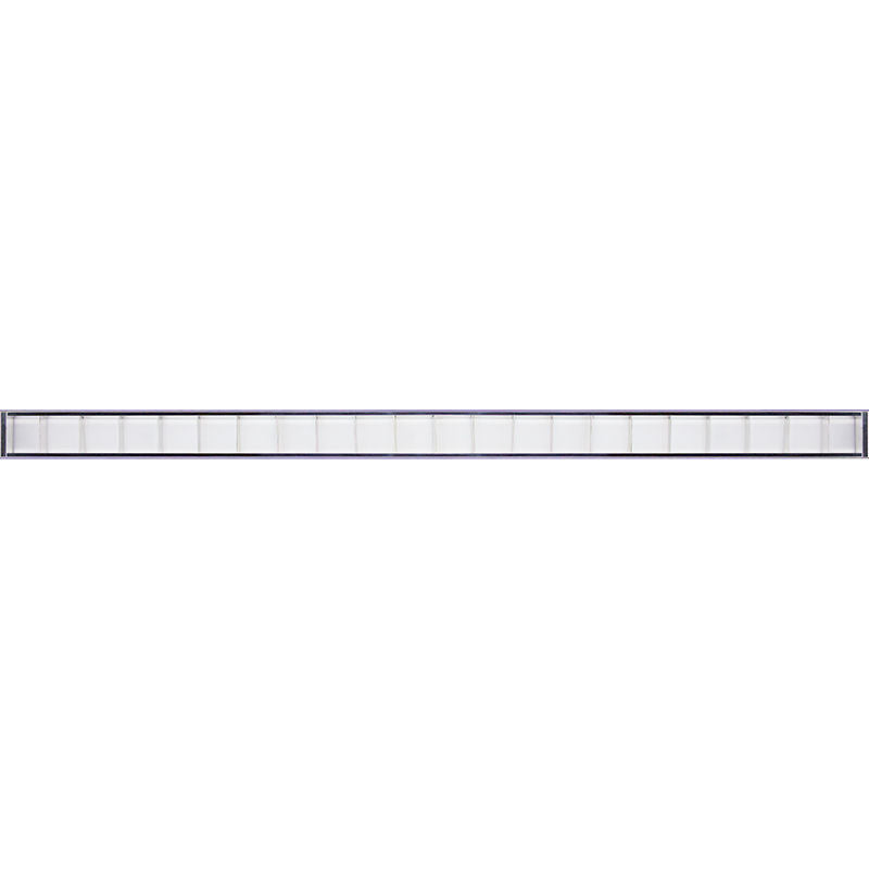 Westgate SCX-4FT-40W-MCT4-D-LUV-BK LED 2-3/4" Superior Architectural Seamless Linear Light with Louver Lens - Black