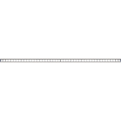 Westgate SCX-8FT-80W-MCT4-D-LUV-BK 8' LED 2-3/4" Black Superior Architectural Seamless Linear Light with Louver Lens - Black