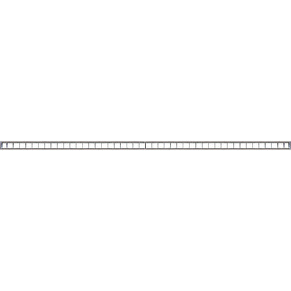Westgate SCX-8FT-80W-MCT4-D-LUV-BK 8' LED 2-3/4" Black Superior Architectural Seamless Linear Light with Louver Lens - Black