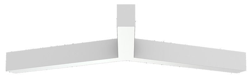 Westgate SCX-Y2FT-60W-MCT4-D LED Y-Shape 2-3/4" Superior Architectural Seamless Linear Light - Matte White