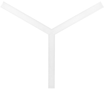 Westgate SCX-Y2FT-60W-MCT4-D LED Y-Shape 2-3/4" Superior Architectural Seamless Linear Light - Matte White