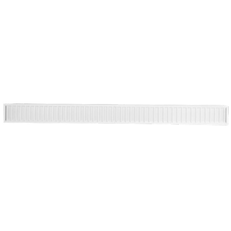 Westgate SCX4-4FT-40W-MCT4-D-LUV-WH LED 4" Superior Architectural Seamless Linear Light with Louver Lens - Matte White