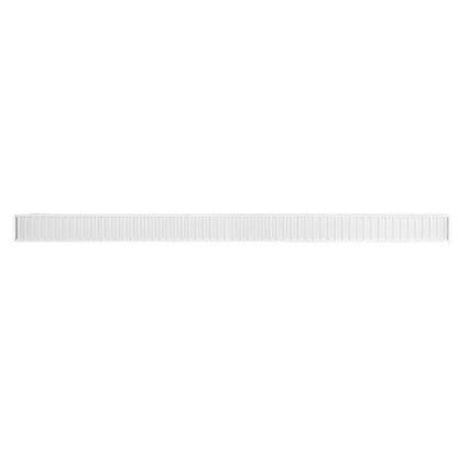 Westgate SCX4-6FT-60W-MCT4-D-LUV-WH LED 4" Superior Architectural Seamless Linear Light with Louver Lens - Matte White
