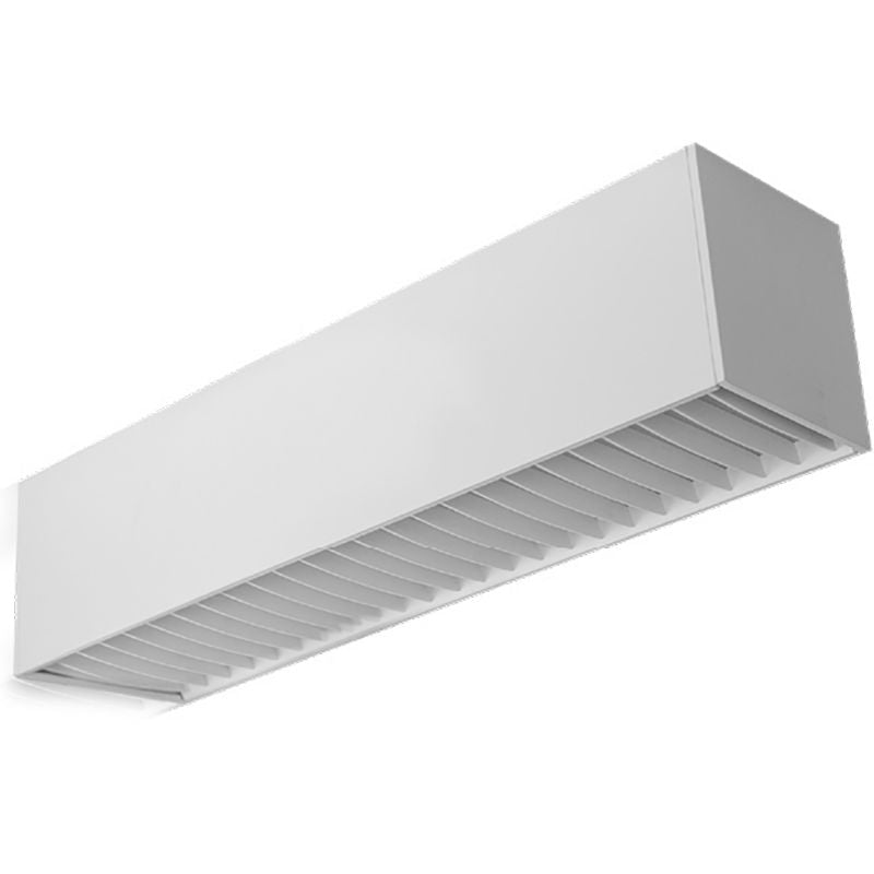 Westgate 20W, 3500K, SCX6-2FT-20-30W-MCTP-LUV-WH-20W-35K, 2' LED 6" Superior Architectural Seamless Indirect Linear Light with Louver Lens - White