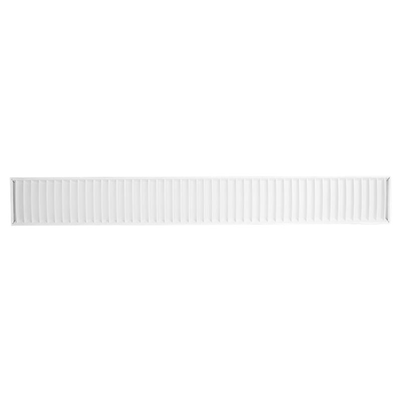 Westgate SCX6-4FT-40-60W-MCTP-LUV-WH LED 6" Superior Architectural Seamless Indirect Linear Light with White Louver Lens - Matte White